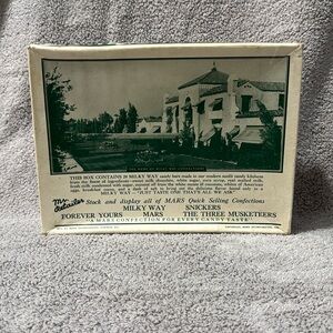 Antique Mars Milky Way box